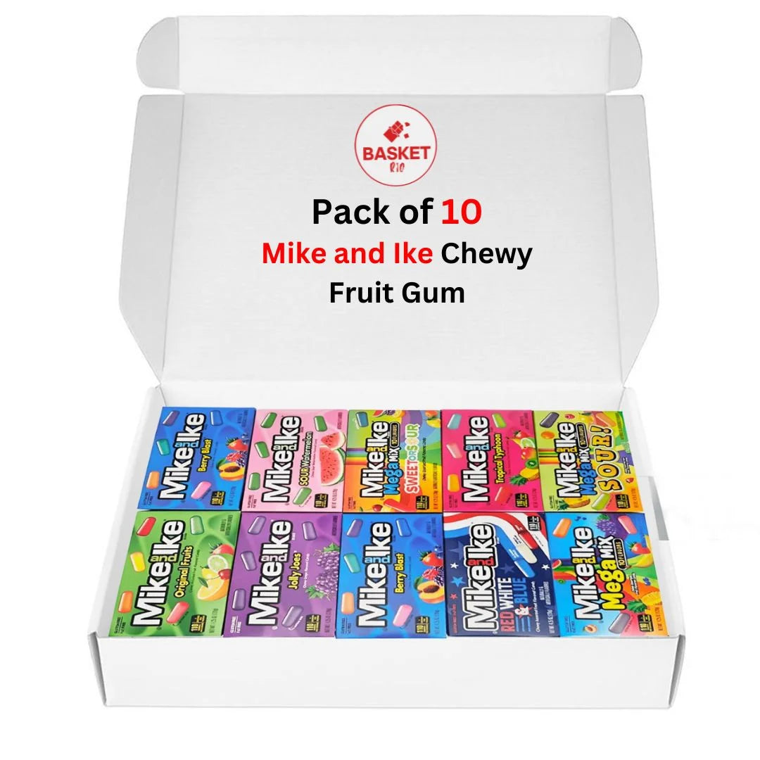 Mike and Ike Chewy Fruit  Available In 3 Sizes | Gift Hamper | Sweet Treats for All Occasions