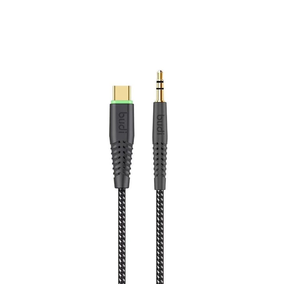 Budi Aux to iPhone & Aux to Type-C Cable - Versatile Audio Connection Solutions