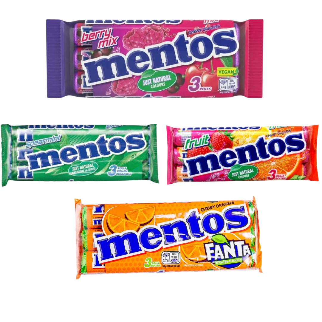 Mentos 3-in-1 Fresh Breath Mints