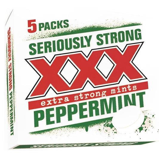 XXX Extra Strong Peppermint Mints - Powerful Breath Freshener (12x5*40.5g)