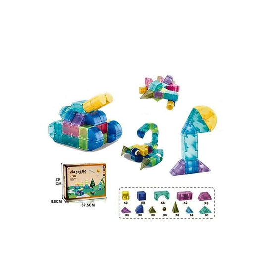 Magna-Tiles Magnetic Building Blocks