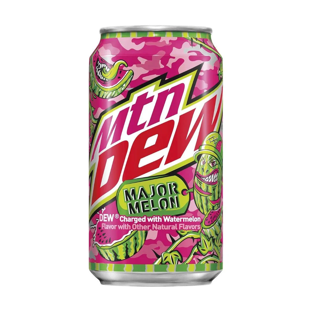 MTN DEW New Flavors 12-Pack (355ml Cans) – Exciting New Tastes