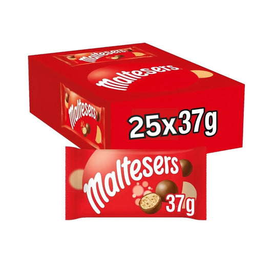 Maltesers - Crispy Bubbles in Smooth Chocolate (Pack of 25x 37gram)