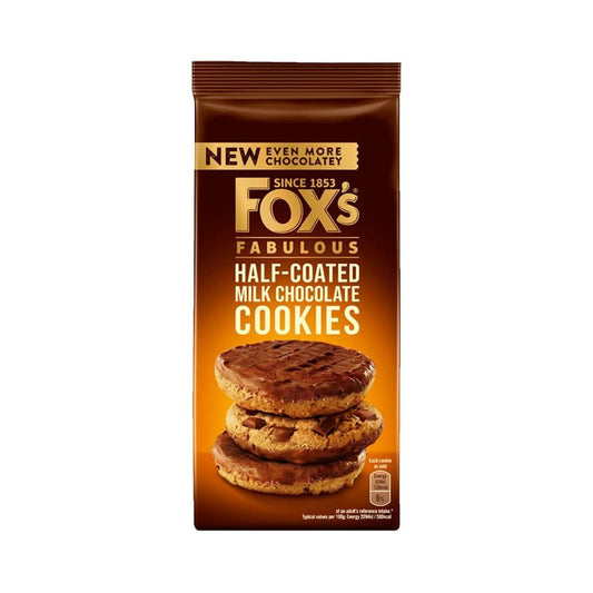 Fox's Fabulous Milk Chocolate Cookies (pack of 8x175g)