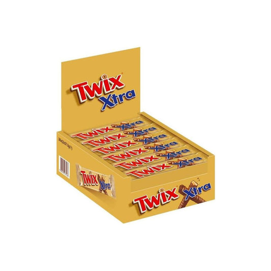 Twix Chocolate Bar- The Classic Chocolate, Caramel, and Cookie Treat (24x75g)