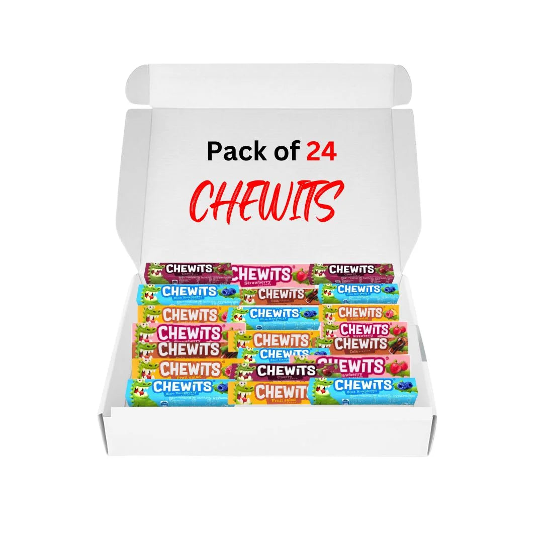 Chewits  In 3 Packs  – Ultimate Chewy Candy Gift Hamper for All Occasions