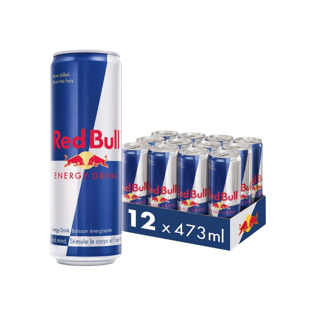 Red Bull Energy Drink (Pack of 12x473ml)