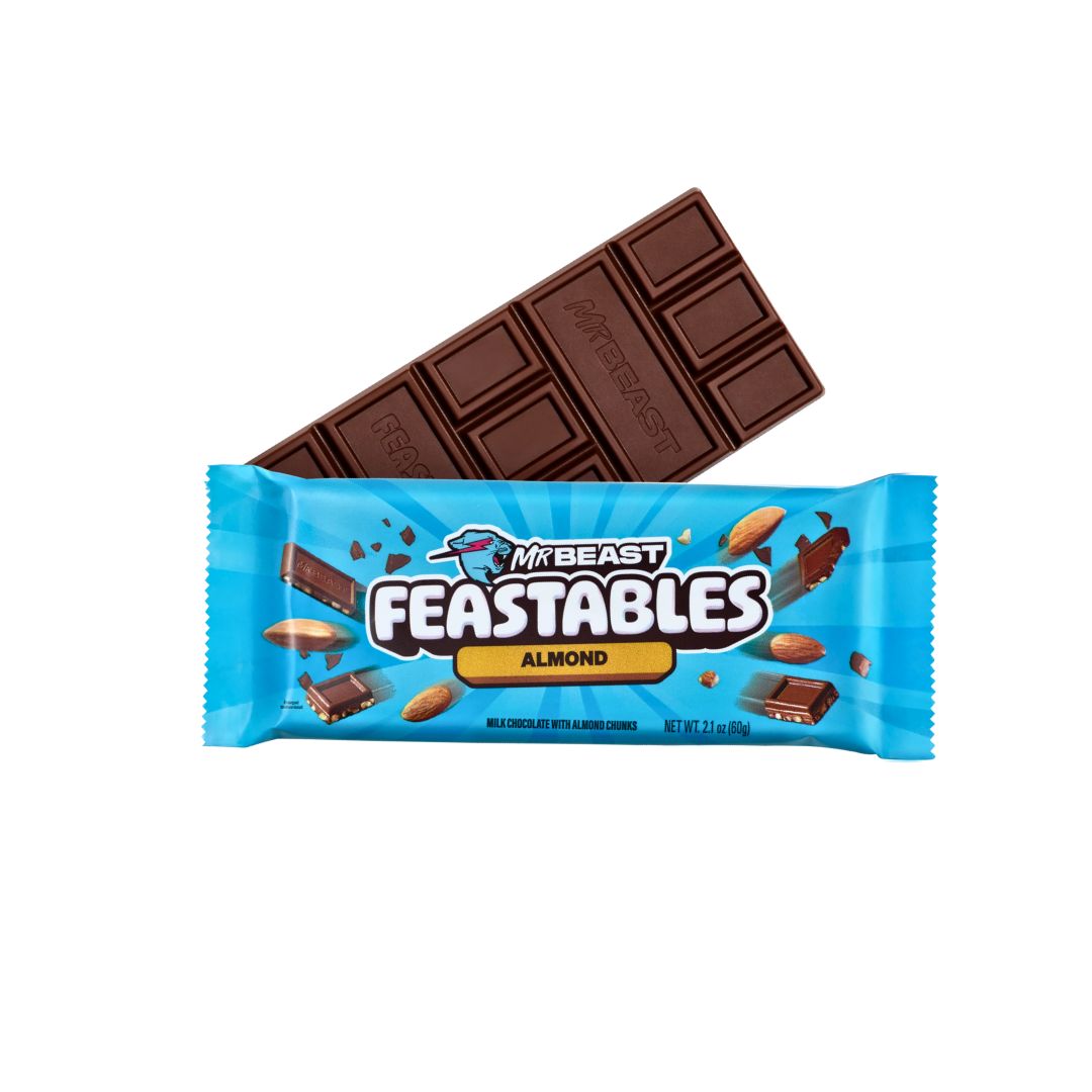 Feastables MrBeast Chocolate Variety Pack of 4