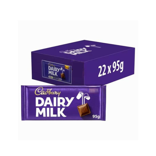 Cadbury Dairy Milk standard  (Pack of 22x95g)