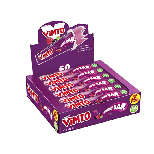 Vimto Chew Bar - Fruity Chewy Delight (Pack of 20x 46gram)