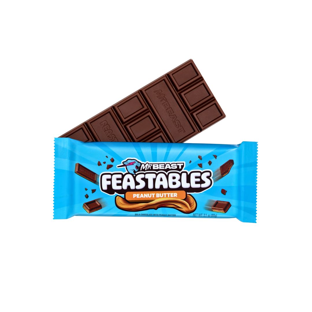 Feastables MrBeast Chocolate Variety Pack of 4