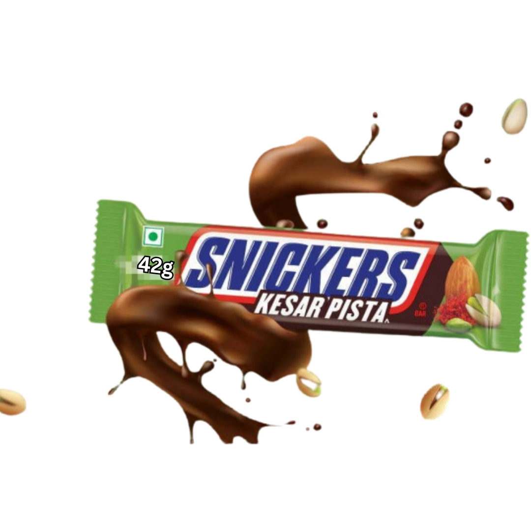 Snickers Candy Bar - Classic Butter scotch,Almond,Kesar pista and Berry whip-Treat (24 x 50g)