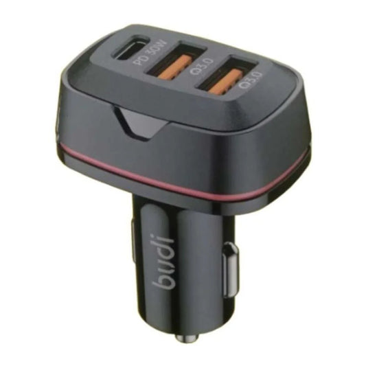 48W Dual USB-A & USB-C Fast Car Charger