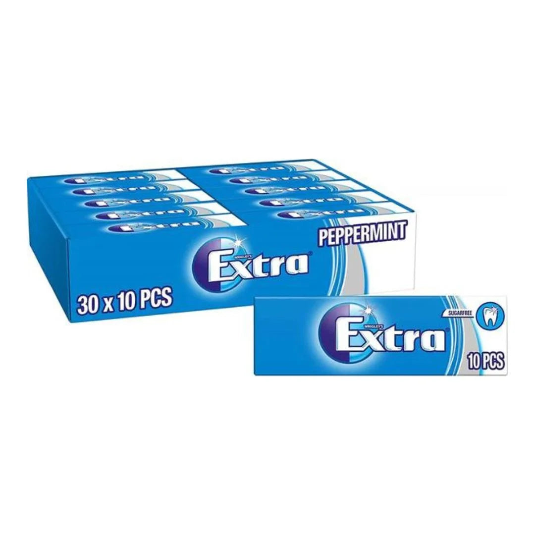 Extra Bubble Gum- Long Lasting in 5 Flavors (pack of 30x10)