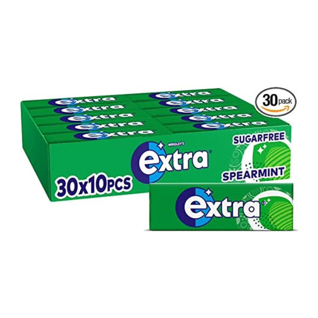 Extra Bubble Gum- Long Lasting in 5 Flavors (pack of 30x10)