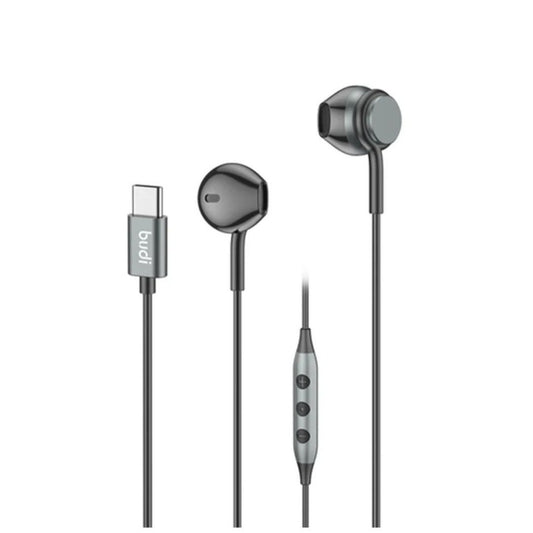 Budi E31 Type-C Earphones with Remote and Mic