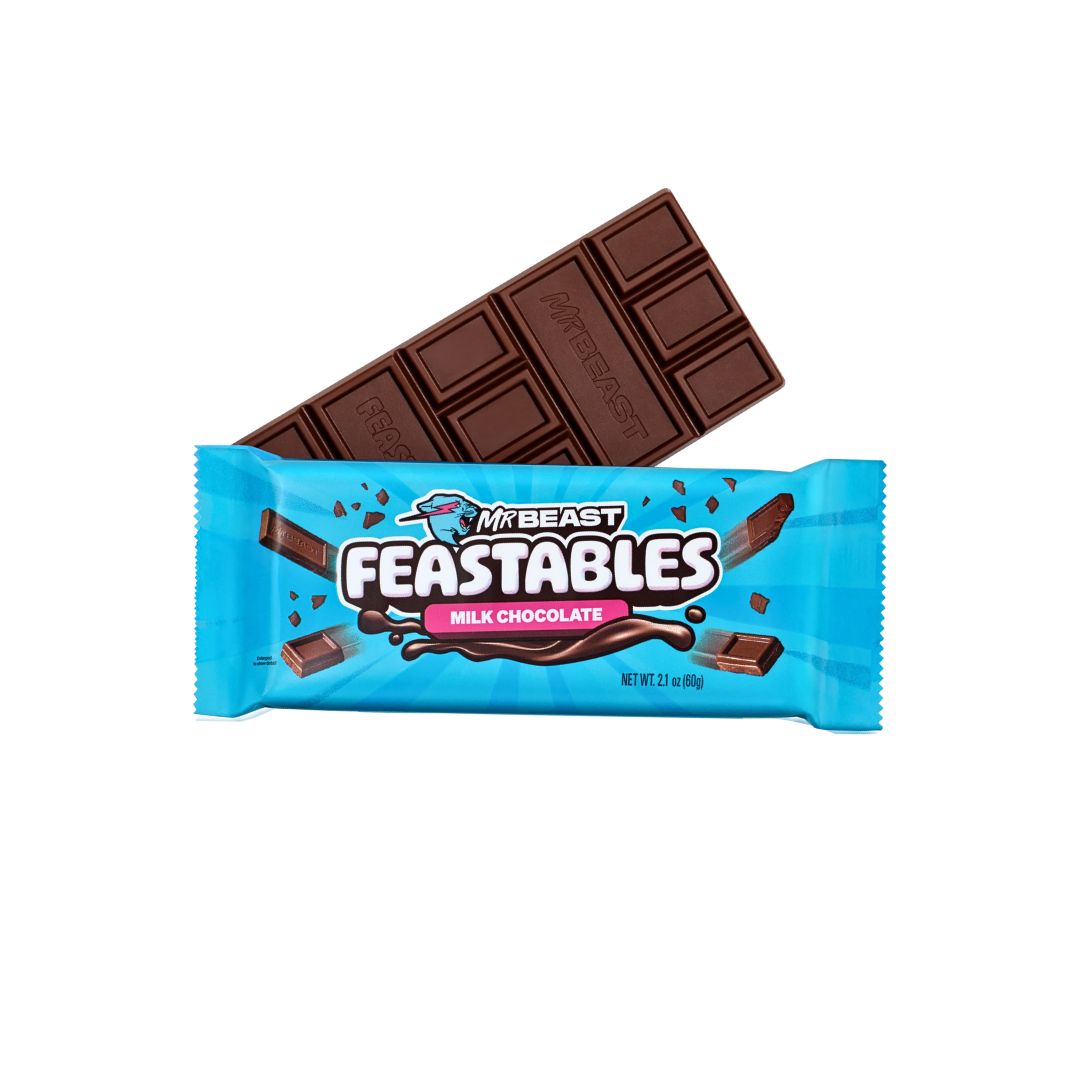 Feastables MrBeast Chocolate Variety Pack of 4