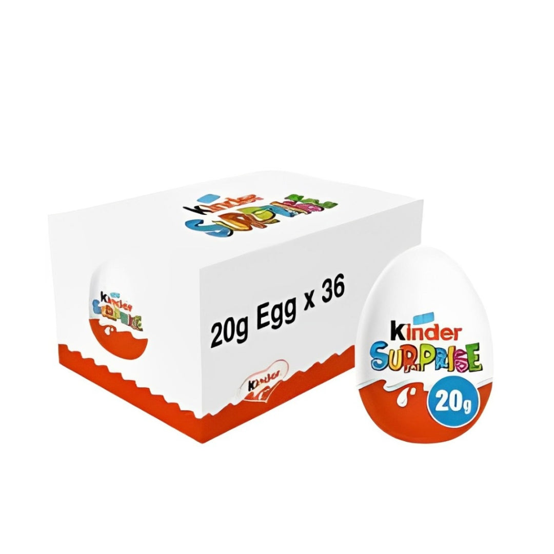 Kinder Surprise Chocolate Egg (Pack of 36)