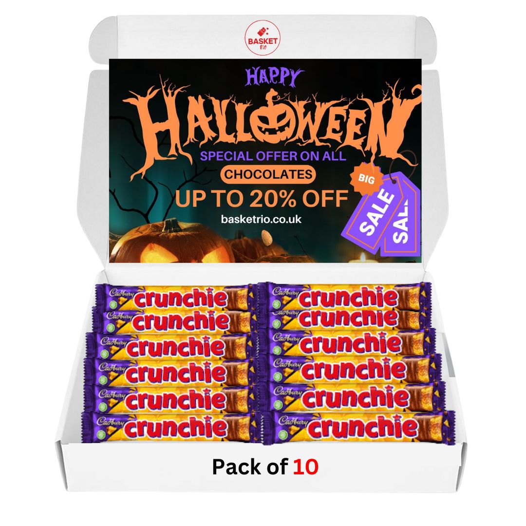 Crunchie Chocolate Bar in Pack of 3 – Honeycomb Delight | Irresistible Golden Crunch