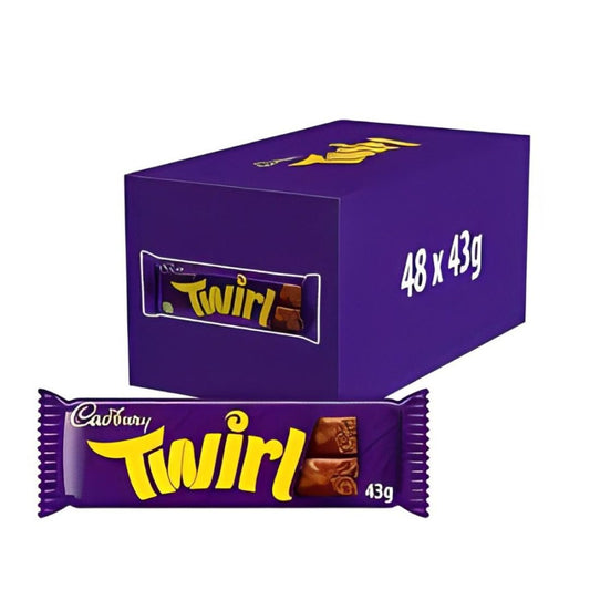 Twirl Chocolate Bar (Pack of 48x 43gram)