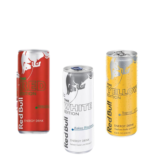 Red Bull Energy Drink (24x250ml) red, white & yellow