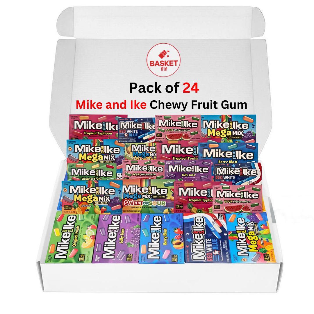 Mike and Ike Chewy Fruit  Available In 3 Sizes | Gift Hamper | Sweet Treats for All Occasions