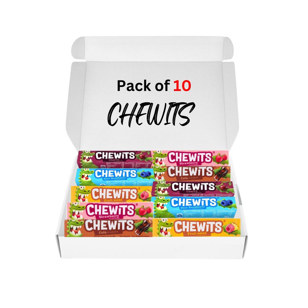 Chewits  In 3 Packs  – Ultimate Chewy Candy Gift Hamper for All Occasions