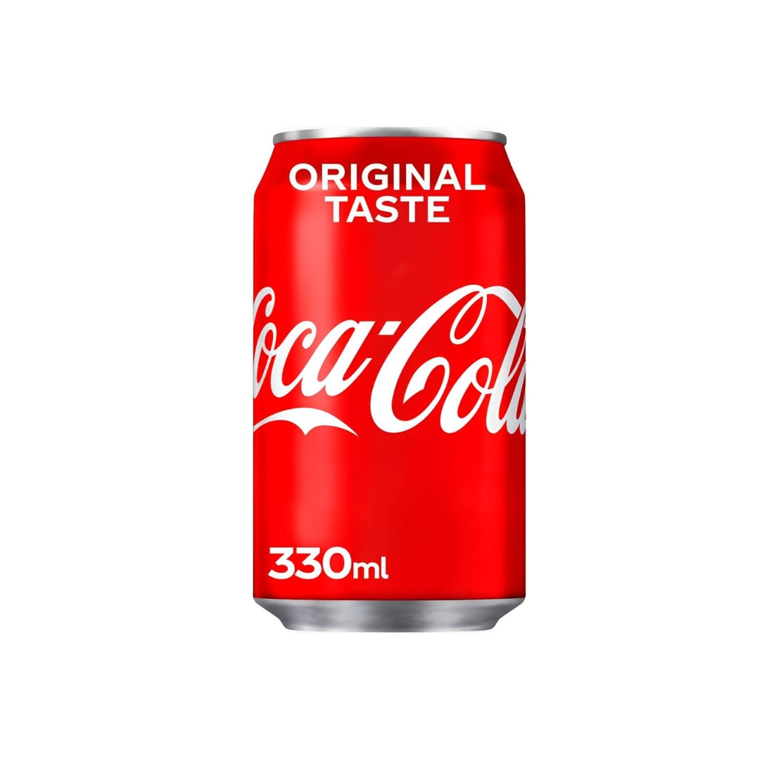 Coca-Cola Cans - Refreshing Classic Beverage ( 24 x 330ml )