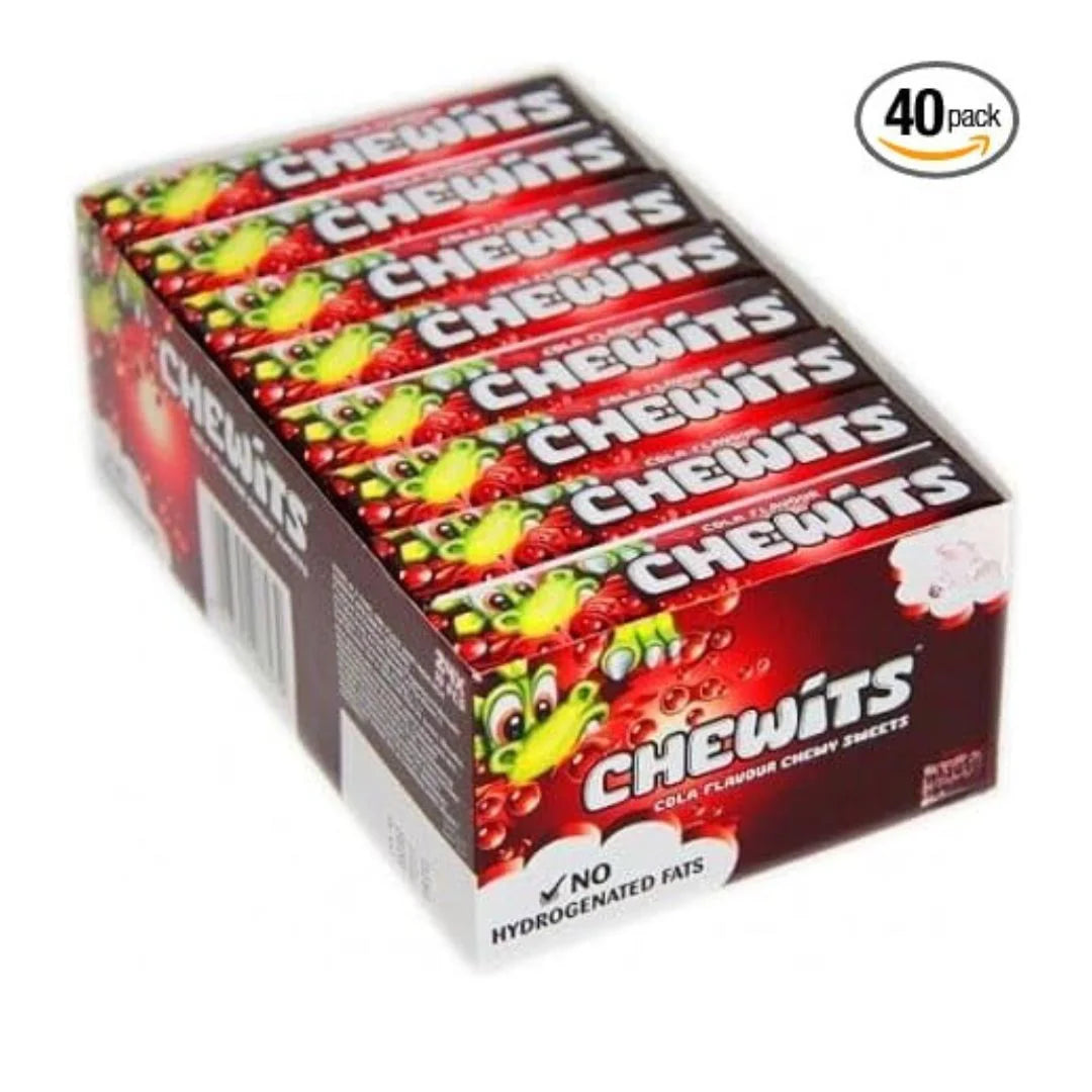 Chewits Chewy Sweets (Pack of 40x 30gram)