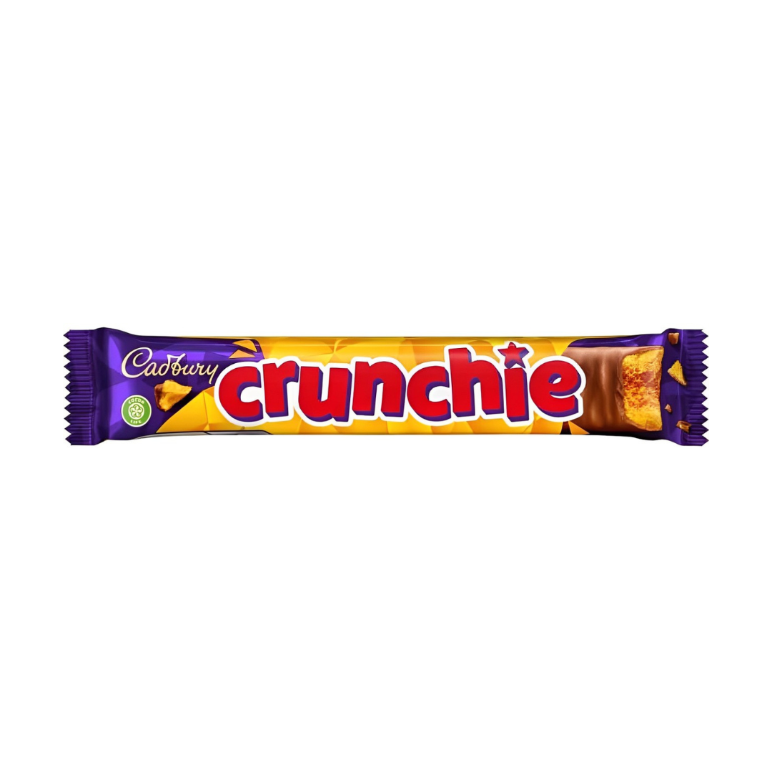 Cadbury Crunchie - Crispy Honeycomb Chocolate Bar 48 x 40Gram