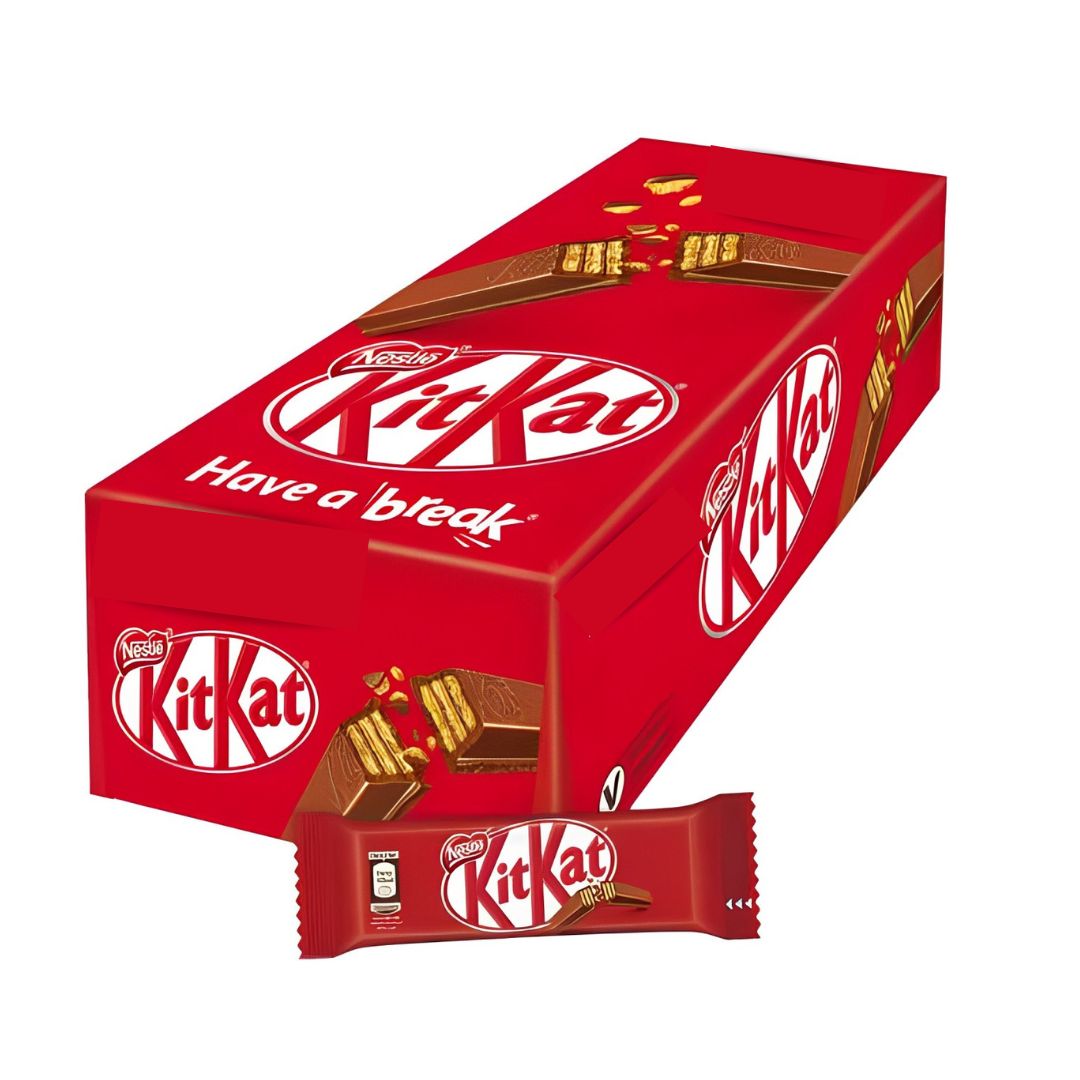 KitKat Chocolate - Crispy Wafers in Smooth Chocolate (Pack of 24x 41 gram)