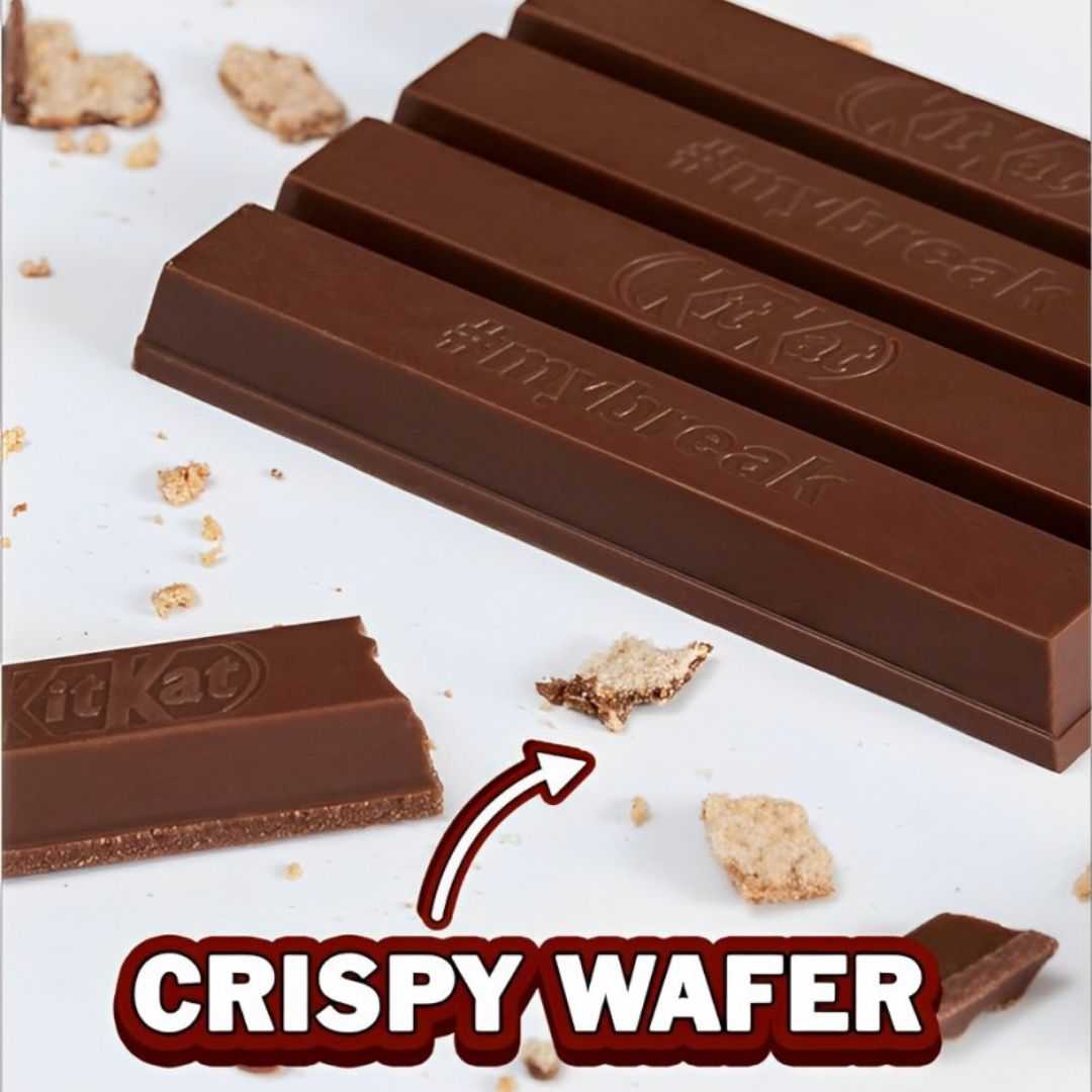 KitKat Chocolate - Crispy Wafers in Smooth Chocolate (Pack of 24x 41 gram)