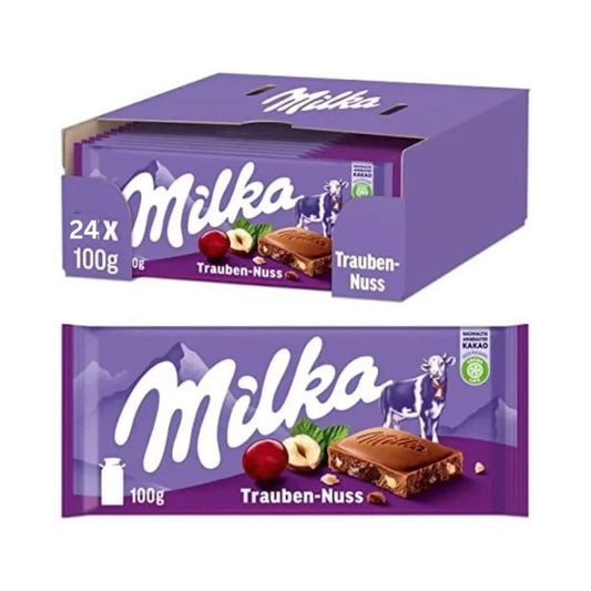 Milka Chocolate (Pack of 24x100g)