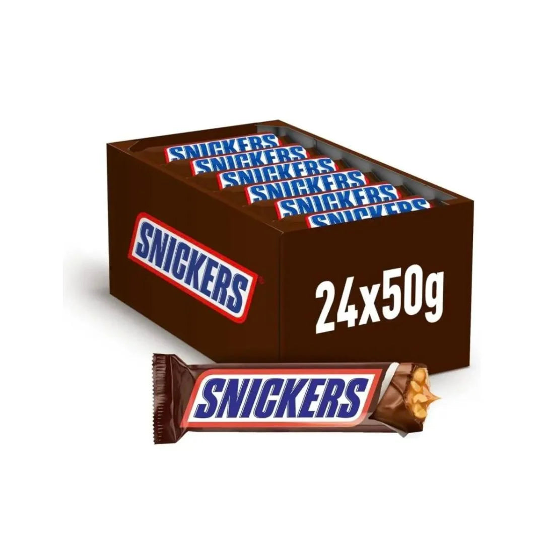 Snickers Candy Bar - Classic Butter scotch,Almond,Kesar pista and Berry whip-Treat (24 x 50g)