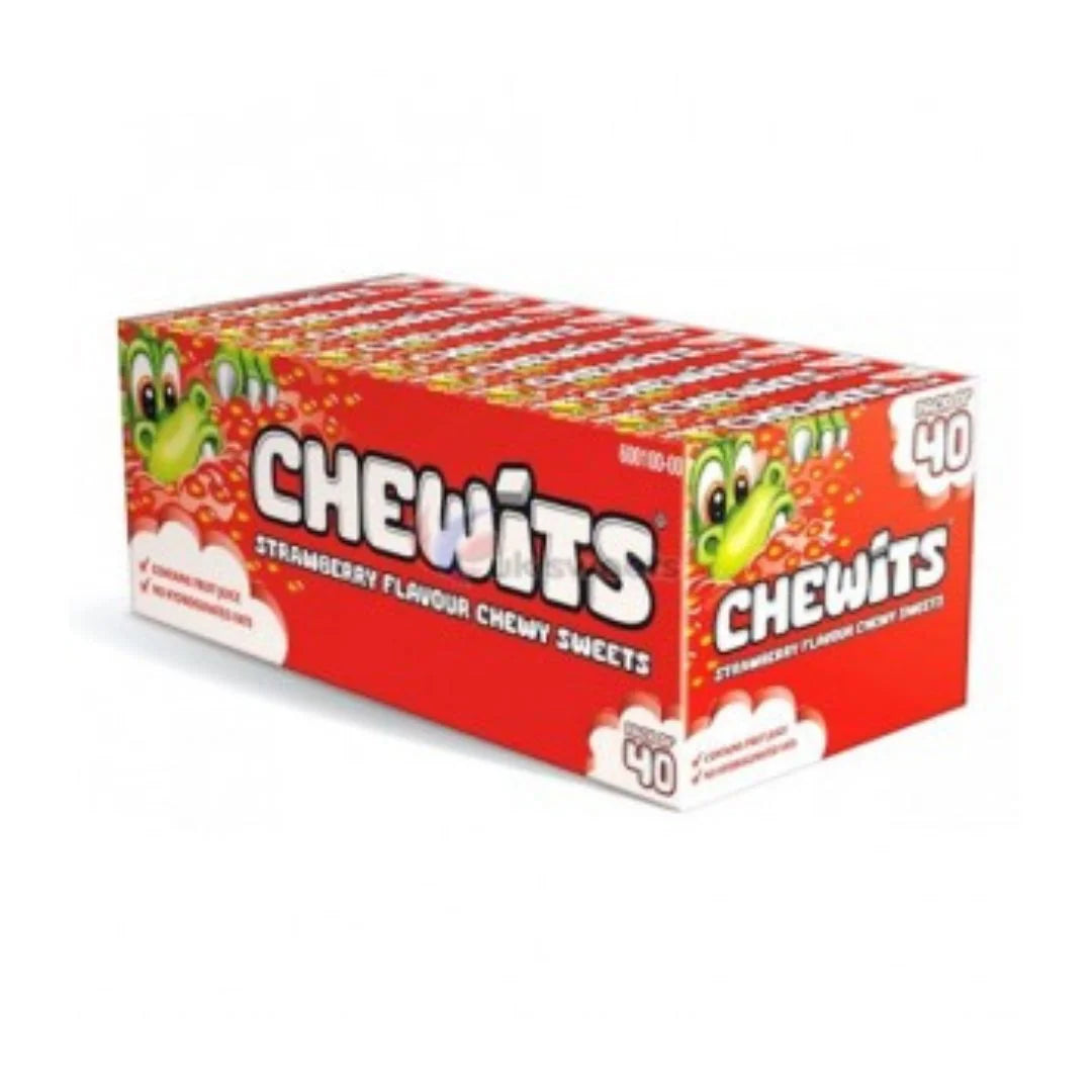 Chewits Chewy Sweets (Pack of 40x 30gram)