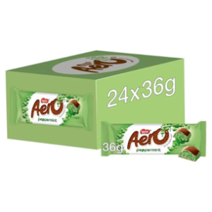 Aero Peppermint Mint Chocolate Bar 24 x 36g - Full Box