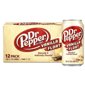 DR Pepper Vanilla Float 12x  355ml