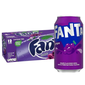 Fanta Grape 12 oz. (355 mL) - 12 Pack