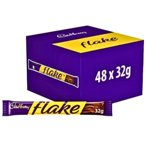 Flake Chocolate Bars, Thinly Folded Layers