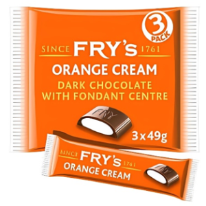 Fry's Orange Cream Chocolate Bar Pack Of 12 - Retro Chocolates
