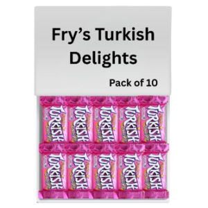 Fry's Turkish Delight Chocolates Gift Box | Hamper box | Turkish Delight & Chocolates Treats | Perfect For Birthdays, Halloween or Gifts |Pack of 10