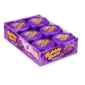 Hubba Bubba 12 Bubble rolls Grape flavour