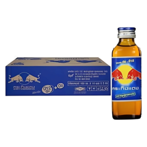 Kratingdaeng Energy Drink 150ml - Pack of 50, Thai Original Formula, Energy Booster