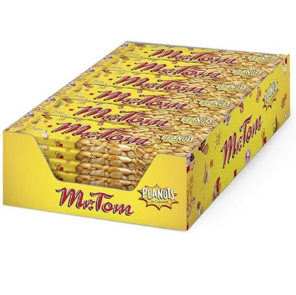 Mr. Tom Seriously Nutty Peanut Bars - 36 x 40 g