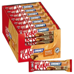 Nestlé Kitkat Chunky Peanut Butter 24 x42g