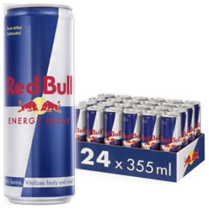 Red Bull Energy Drink 355ml  Pack of 24 | Refreshing Energy Boost