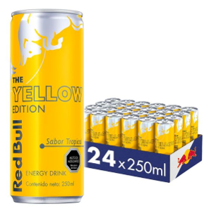 Red Bull Yellow Edition  24 x 250ml Energy Drink Cans