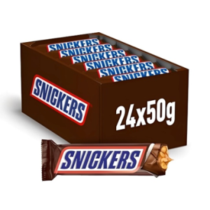 Snickers Caramel Peanut Chocolate Bars 50g x 24