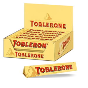 Toblerone Milk Chocolate 100 g (Pack of 20)